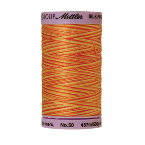 Mettler Cotton Thread Multi 50/3 457m Orange-Ana 9831