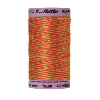 Mettler Cotton Thread Multi 50/3 457m Rust Ombre 9834