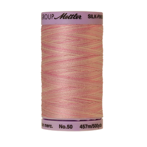 Mettler Cotton Thread Multi 50/3 457m So Soft Pink 9837