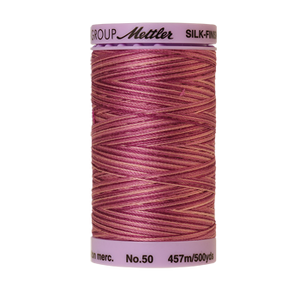 Mettler Cotton Thread Multi 50/3 457m Pink Flox 9839