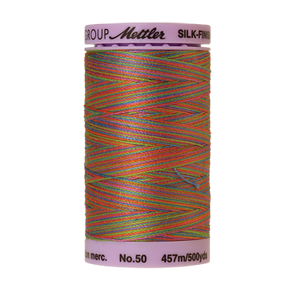 Mettler Cotton Thread Multi 50/3 457m Preppyt Brights 9842