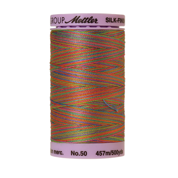 Mettler Cotton Thread Multi 50/3 457m Preppyt Brights 9842