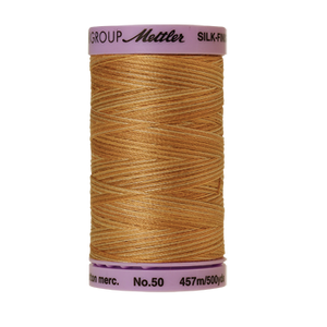Mettler Cotton Thread Multi 50/3 457m Bleached Straw 9855