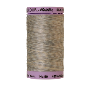 Mettler Cotton Thread Multi 50/3 457m Dove Grey 9860