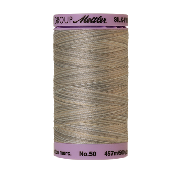 Mettler Cotton Thread Multi 50/3 457m Dove Grey 9860