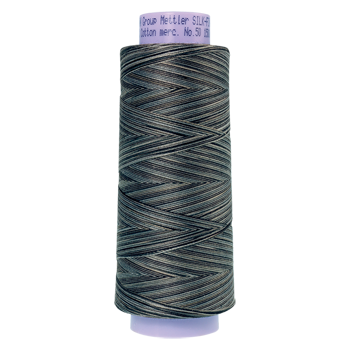 Mettler Cotton Thread Multi 50/2 1372m Charcoal  9861