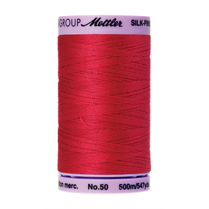 Mettler Cotton Thread 50/2 500m Poinsettia 0102