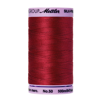 Mettler Cotton Thread 50/2 500m Fire Engine 0105