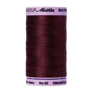 Mettler Cotton Thread 50/2 500m Beet Red 0111