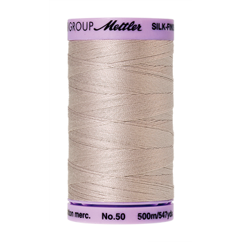 Mettler Cotton Thread 50/2 500m Cloud Gray 0319