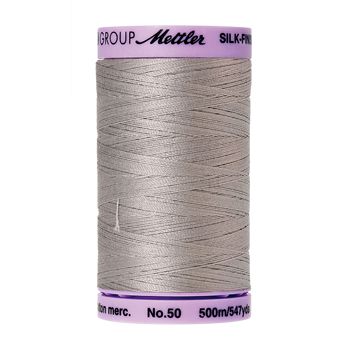 Mettler Cotton Thread 50/2 500m Ash Mist 0331