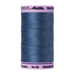 Mettler Cotton Thread 50/2 500m Smoky Blue 0351