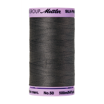 Mettler Cotton Thread 50/2 500m Dark Charcoal 0416
