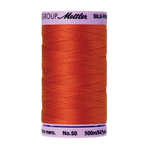 Mettler Cotton Thread 50/2 500m Paprika 0450