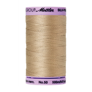 Mettler Cotton Thread 50/2 500m Straw 0538