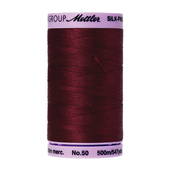 Mettler Cotton Thread 50/2 500m Cranberry 0918