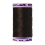 Mettler Cotton Thread 50/2 500m Very Dark Brown 1002