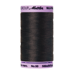 Mettler Cotton Thread 50/2 500m Charcoal 1282