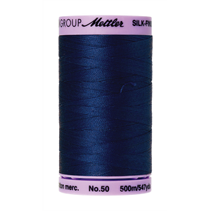 Mettler Cotton Thread 50/2 500m Imperial Blue 1304