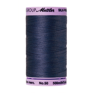 Mettler Cotton Thread 50/2 500m True Navy 1365