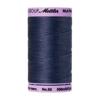 Mettler Cotton Thread 50/2 500m True Navy 1365