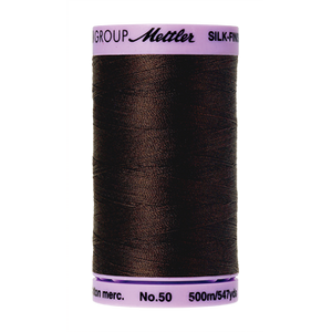 Mettler Cotton Thread 50/2 500m Black Peppercorn 1382