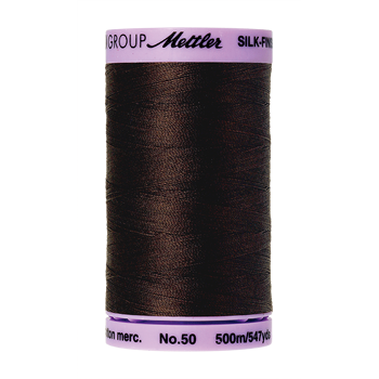 Mettler Cotton Thread 50/2 500m Black Peppercorn 1382