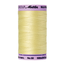 Mettler Cotton Thread 50/2 500m Lemon Frost 1412
