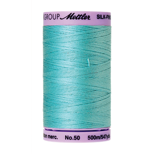Mettler Cotton Thread 50/2 500m Blue Curacao 2792