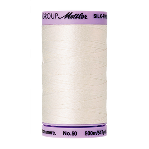 Mettler Cotton Thread 50/2 500m Candlewick 3000