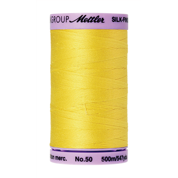 Mettler Cotton Thread 50/2 500m Lemon Zest 3507