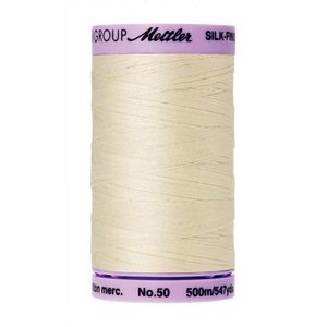 Mettler Cotton Thread 50/2 500m Antique White 3612
