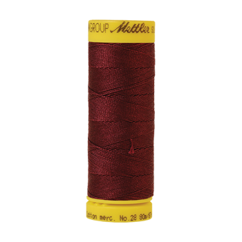 Mettler Cotton Thread 28 /2 80m Beet Red 0111