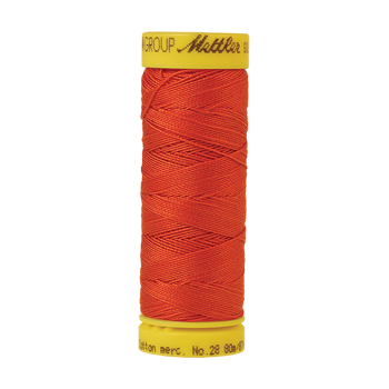 Mettler Cotton Thread 28 /2 80m Paprika 0450