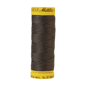 Mettler Cotton Thread 28 /2 80m Charcoal 1282