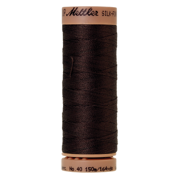 Mettler Cotton Thread 40 /2 150m Very Dark Brown 1002