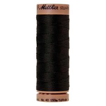 Mettler Cotton Thread 40 /2 150m Black 4000