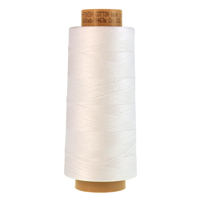 Mettler Cotton Thread 40/2 1463m White 2000