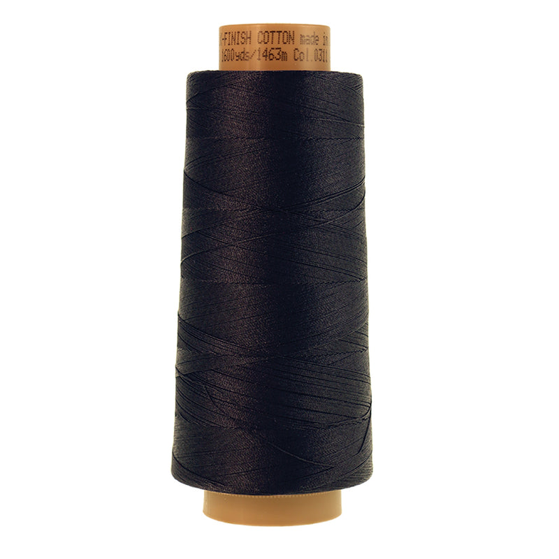 Mettler Cotton Thread 40/2 1463m Black 4000