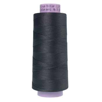 Mettler Cotton Thread 50/2 1829m Dark Charcoal 0416