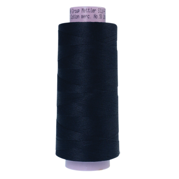 Mettler Cotton Thread 50/2 1829m Darkest Blue 0821