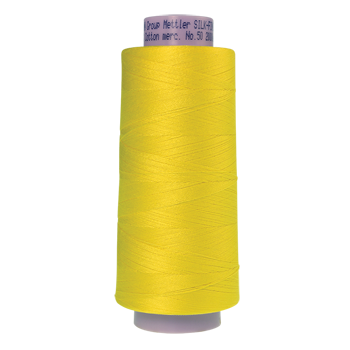 Mettler Cotton Thread 50/2 1829m Lemon Zest 3507