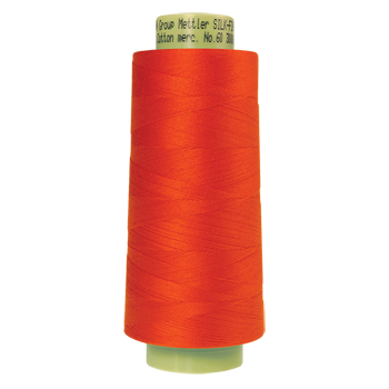 Mettler Cotton Thread 60/2 2743m Mandarin Orange 6255