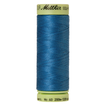 Mettler Cotton Thread 60 /2 200m Mediterranian Blue 0339