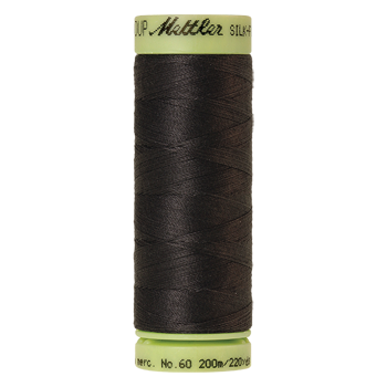 Mettler Cotton Thread 60 /2 200m Mole Gray 0348