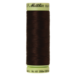 Mettler Cotton Thread 60 /2 200m Very Dark Brown 1002