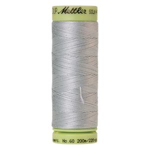 Mettler Cotton Thread 60 /2 200m Silver Grey 1340