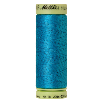 Mettler Cotton Thread 60 /2 200m Caribbean Blue 1394