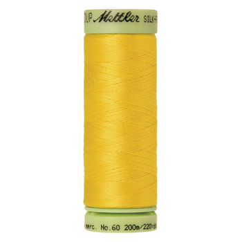 Mettler Cotton Thread 60 /2 200m Vibrant Yellow 2263