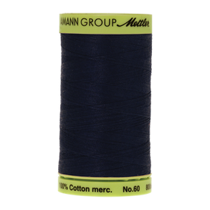 Mettler Cotton Thread 60 /2 800m Navy 0825